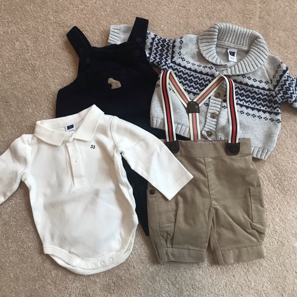 Janie and Jack Other - Janie and Jack 0-3 month bundle - 4 items